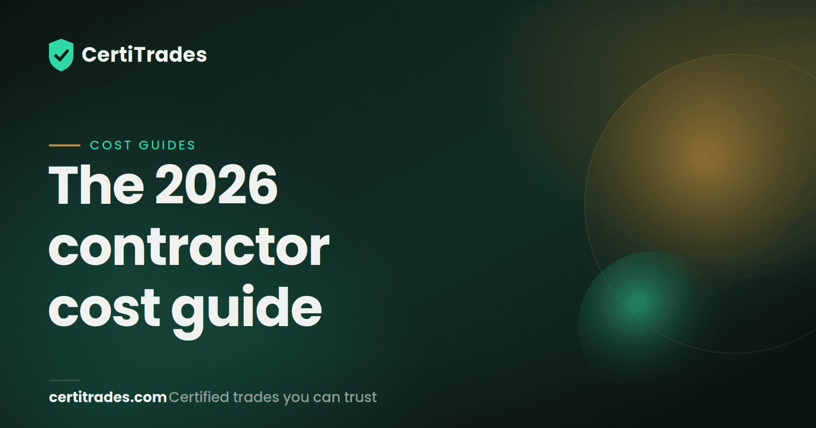 2026 Contractor Cost Guide